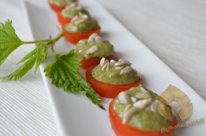 Парти хапки от коприва