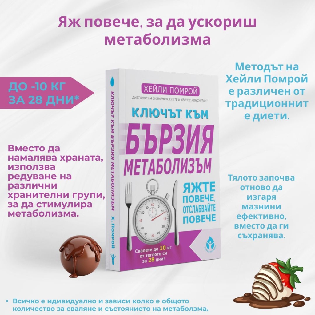 Ключът към бързия метаболизъм накратко