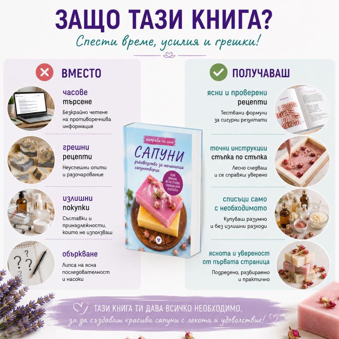 Защо да избереш направи си сам сапуни