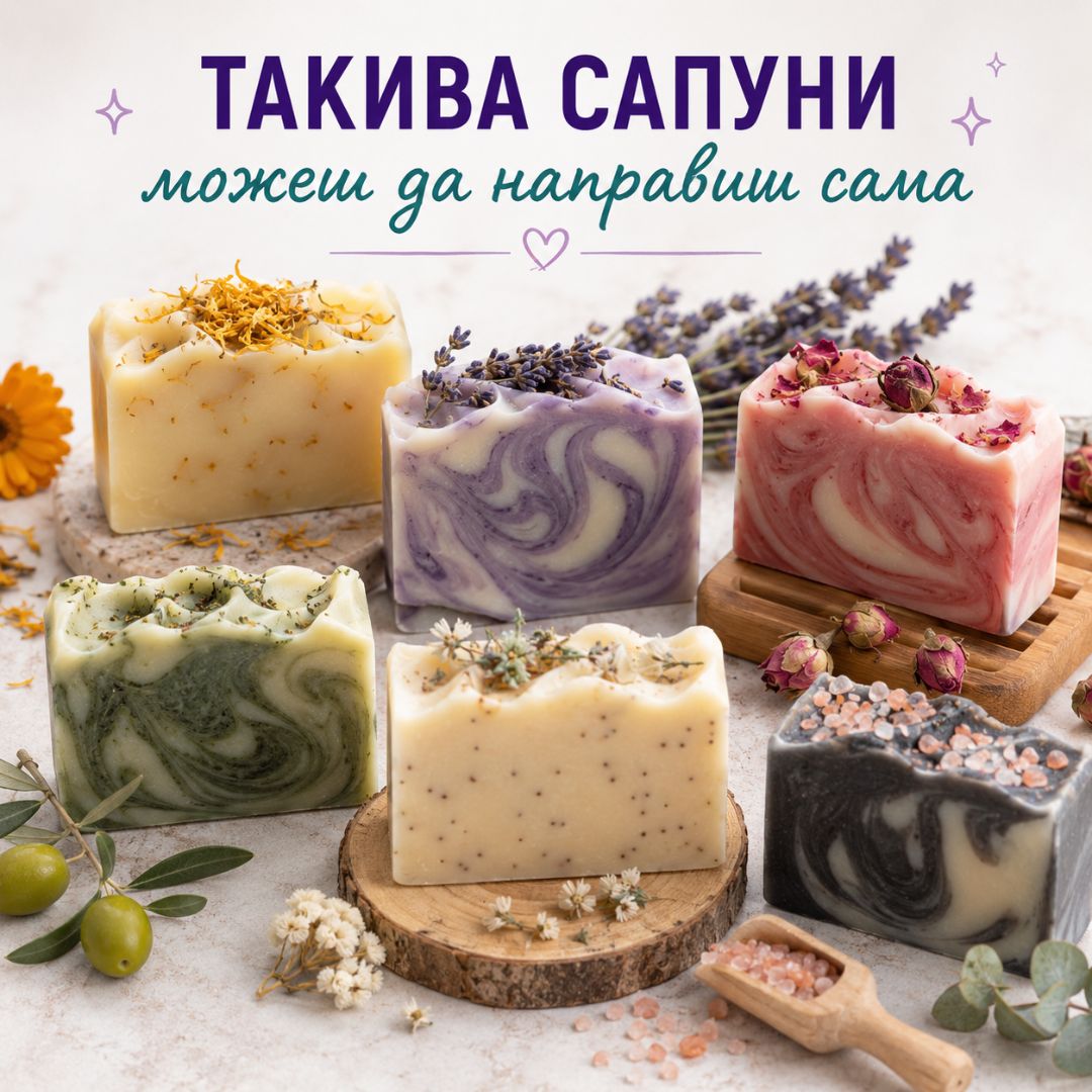 Направи си сам сапуни - какви сапуни можеш да правиш